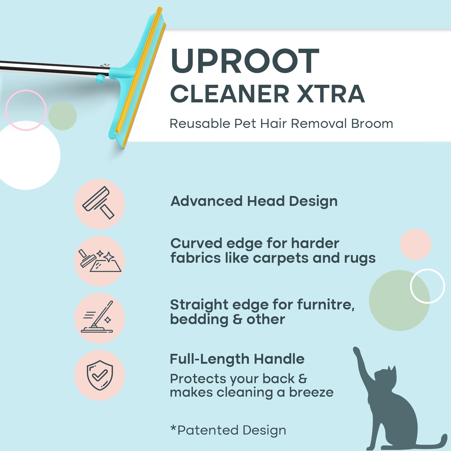 Pet Hair Removal Broom